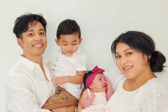 Katrina Sila, 34, and her son Kai Prahastono, 2, died when their car hit a truck on the Hume Highway on Monday. Baby Ivy died on Wednesday at The Children’s Hospital at Westmead.