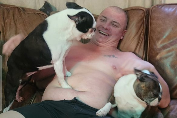 Collin Burling has been remembered by his partner as a “burly man with a heart of gold”.