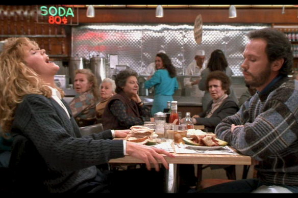 Long before research, Sally let Harry know that faking was a real thing – in the middle of a crowded cafe, no less.