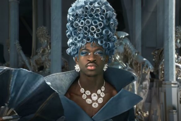 Popular with Australian viewers: Lil Nas X’s Montero film clip. 