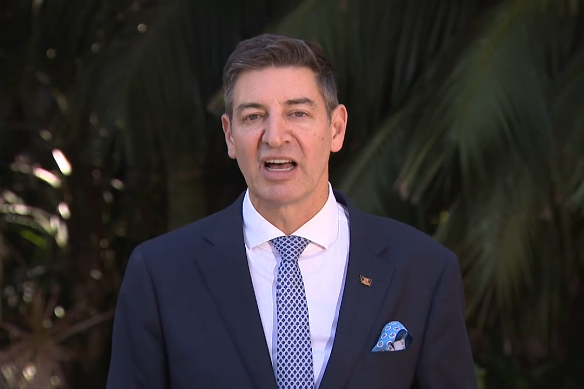 Perth Lord Mayor Basil Zempilas is also the WA Liberals’ candidate for the state seat of Churchlands.