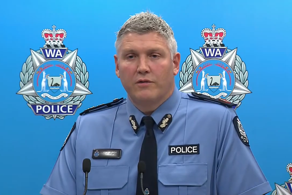 WA Police Commissioner Col Blanch.