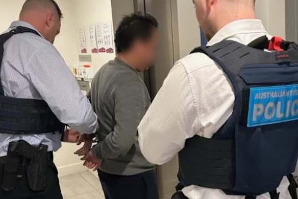 Surya Subekti is arrested by the Australian Federal Police