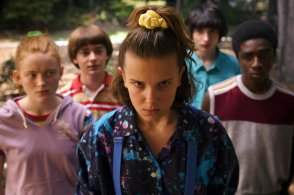 Drastic steps: A scene from the Netflix blockbuster, Stranger Things.