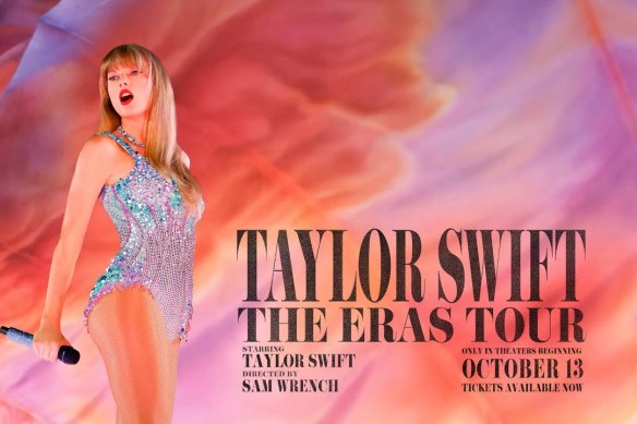 Taylor Swift: The Eras Tour film will be released on October 13.