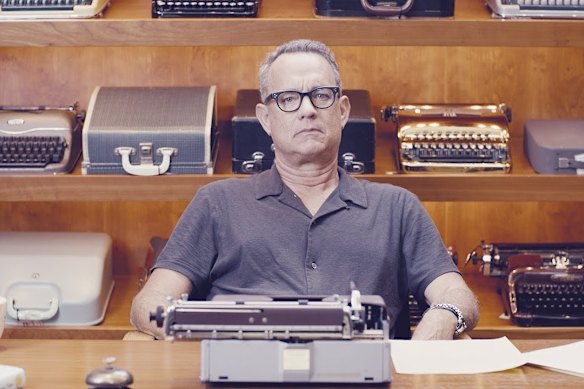 Tom Hanks owns about 300 vintage typewriters.