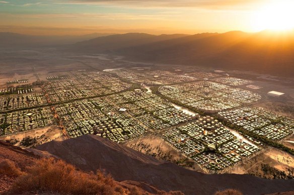 Telosa: Marc Lore’s vision for a city in the American desert.