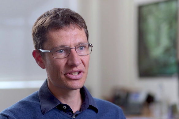 Melbourne University epidemiologist Professor James McCaw. 