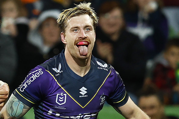 Storm for life: Cameron Munster has signed for the long term with Melbourne.