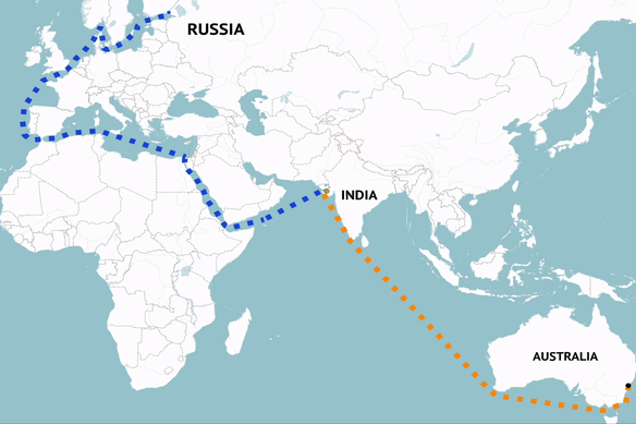 Follow the oil: how Putin’s ‘ghost’ fleet brings oil to Australia.