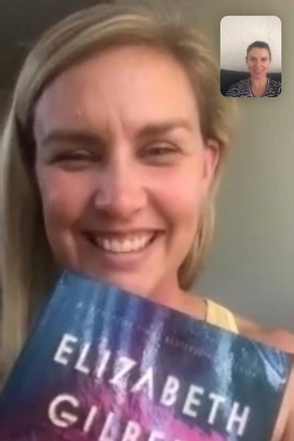 Kate Hague is going virtual with her book club.