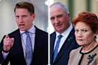 Andrew Hastie Barnaby Joyce Pauline Hanson
