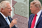 Doug Ford and Donald Trump.