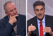 Barnaby Joyce and George Megalogenis