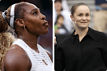 Serena Williams and Ash Barty.