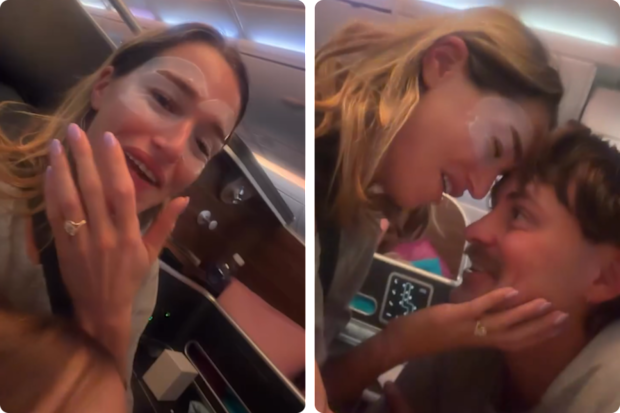 Ellidy Pullin revealed her proposal didn’t exactly go to plan.