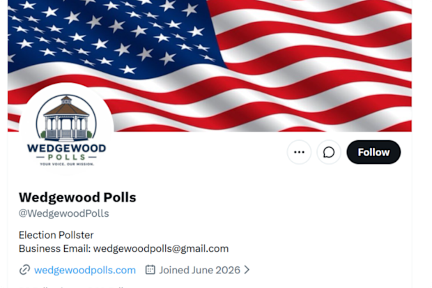 Wedgewood created a series of fake polls to trick the media.