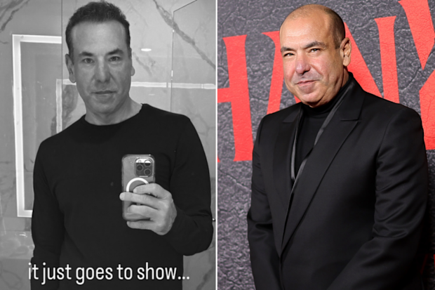 Suits star Rick Hoffman transformation
