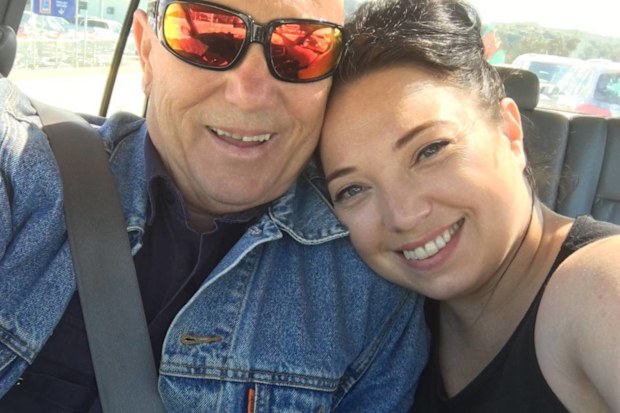 Angry Anderson and daughter Roxy in 2016