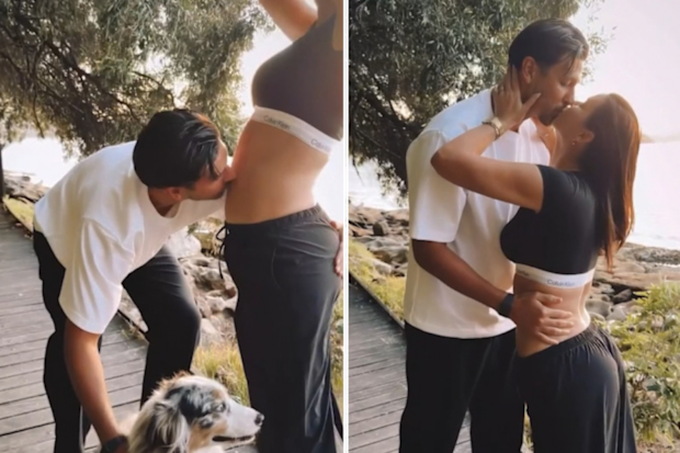 Brittany Hockley announces she is pregnant with first child