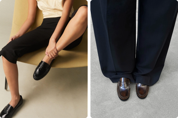 Stylish loafers to get you through winter.
