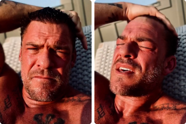 Alan Ritchson shared a raw video about feeling unworthy of love.