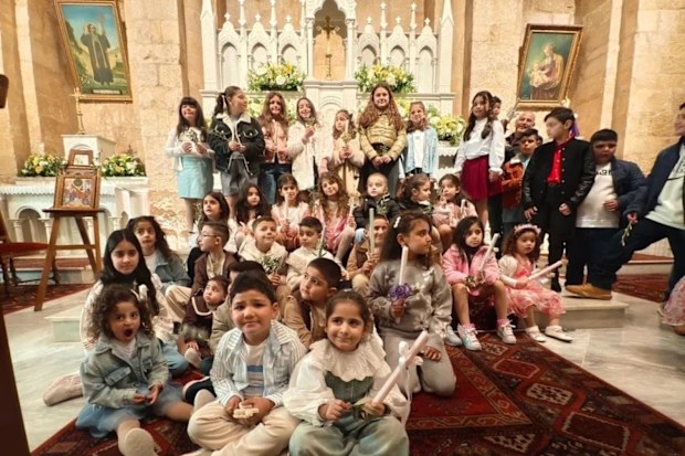 The Maronite village is located about 90km south of Lebanon’s capital.