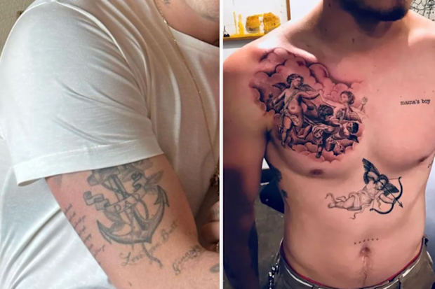 Brooklyn Beckham tattoos