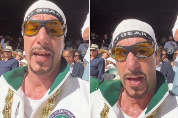 Sacha Baron Cohen confuses fans with Ali G appearance at Wimbledon