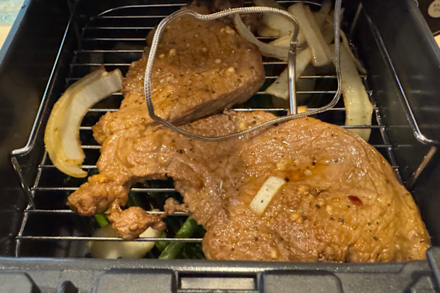 Ninja Air fryer review final result STEAK