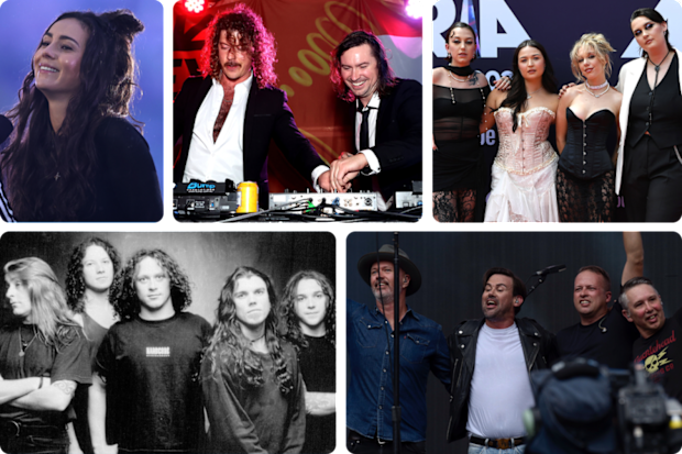 Amy Shark and members of the Screaming Jets, Grinspoon, Peking Duk, and Teen Jesus and the Jean Teasers will perform at the NRL grand final.