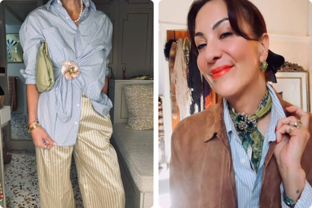 Brooch styling demonstrations from Juliet Cuerden (@mystylistjulie)