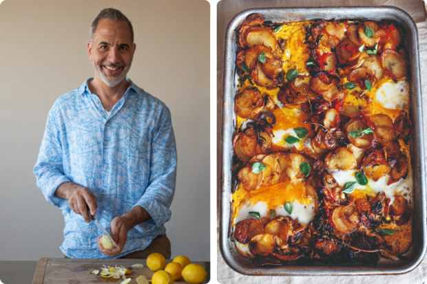 Yotam Ottolenghi with his breakfast potatoes