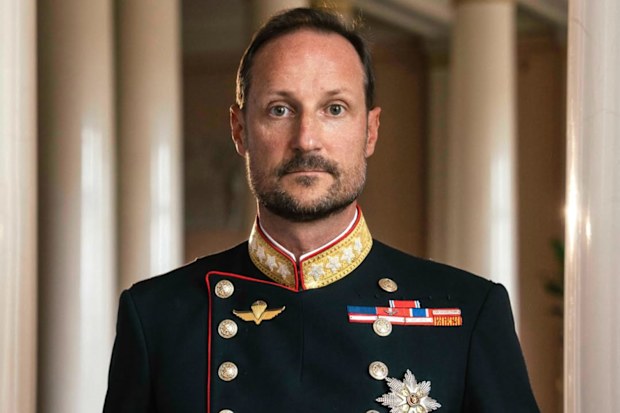 The first official image of King Haakon VIII released by the Norwegian royal household following the proclamation in parliament.