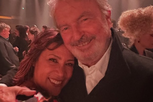 Kate Ceberano and Sam Neill