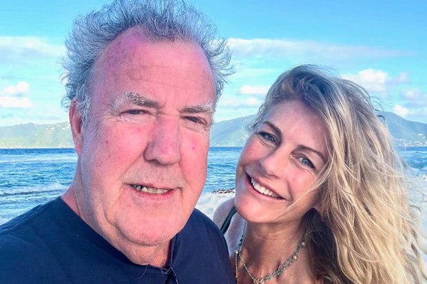 Jeremy Clarkson and Lisa Hogan
