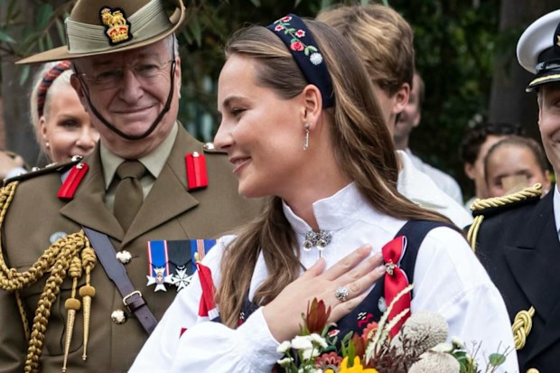 Norway's Princess Ingrid Alexandra celebrates May 17, National Day, from Sydney in what was her first official engagement in Australia May 17, 2026.