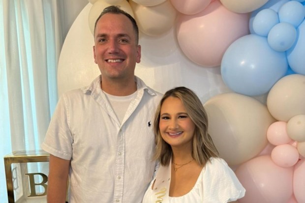 Gypsy rose and Ken Urker at baby shower