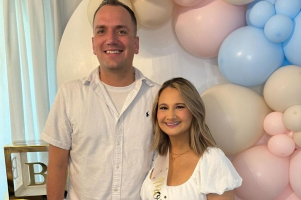 Gypsy rose and Ken Urker at baby shower