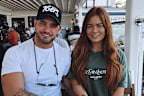 Don and Matilda Robertson in 2019, the year they moved to Sydney.