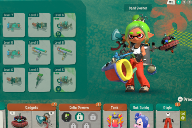 Mark Santomartino had a chance to preview the new Splatoon Raiders.