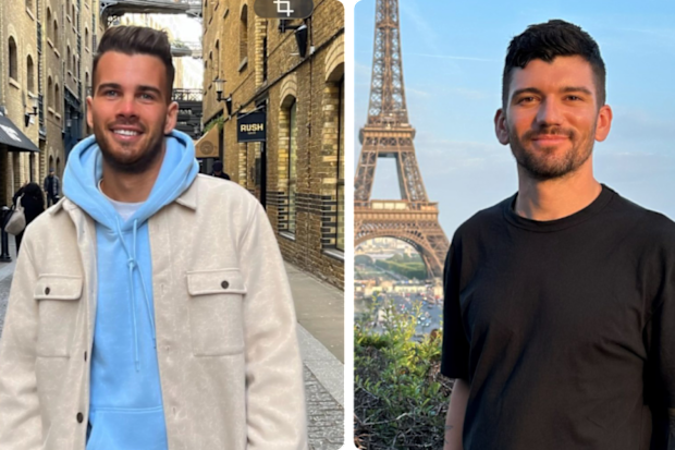 Jesse Baird and Luke Davies.