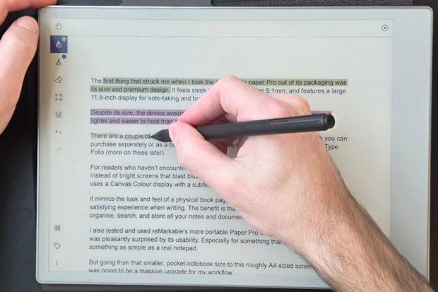 reMarkable paper pro