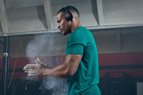 Under armour workout headphones online