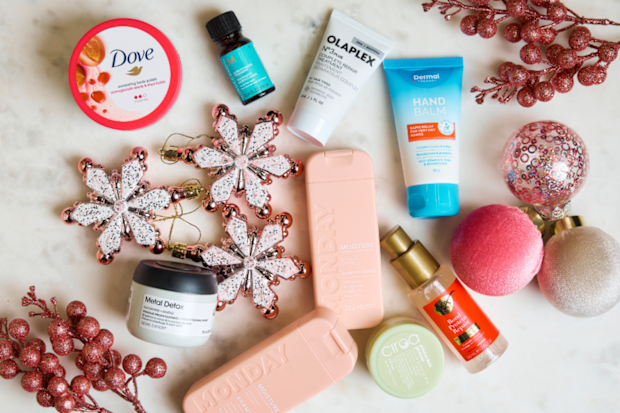 Amazon Beauty Advent Calendar hair and body care