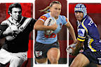 Arthur Beetson, Jaime Chapman and Johnathan Thurston are Indigenous champions.