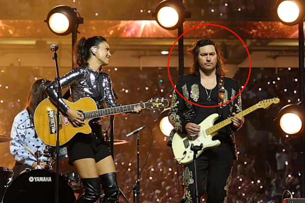 Reuben Styles surprised plenty of fans when he appeared on stage.