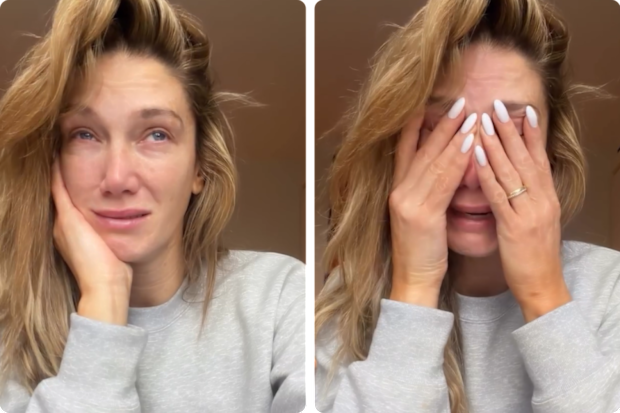 Delta Goodrem shared an emotional update on her recent rib injury.