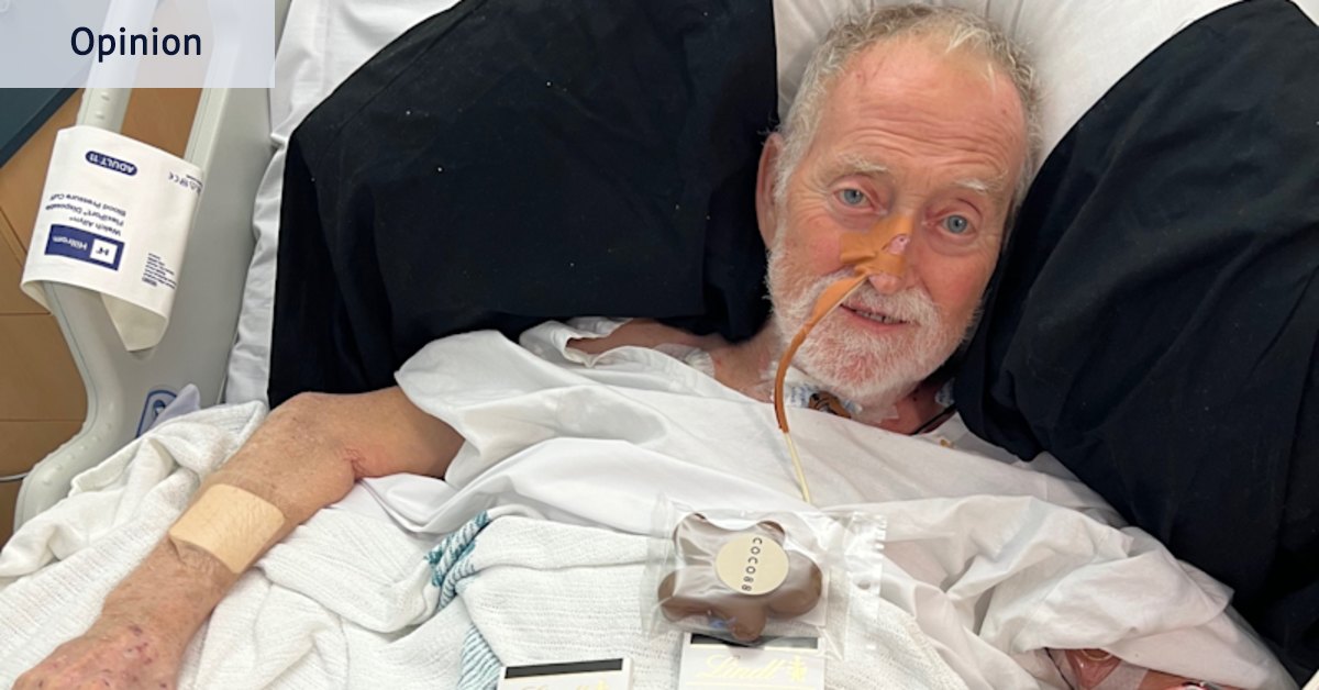 Ross Gittins spent 44 days in ICU and almost died. This is his story