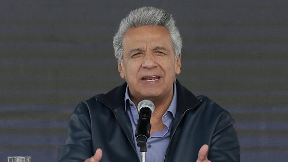 Ecuador's President Lenin Moreno.